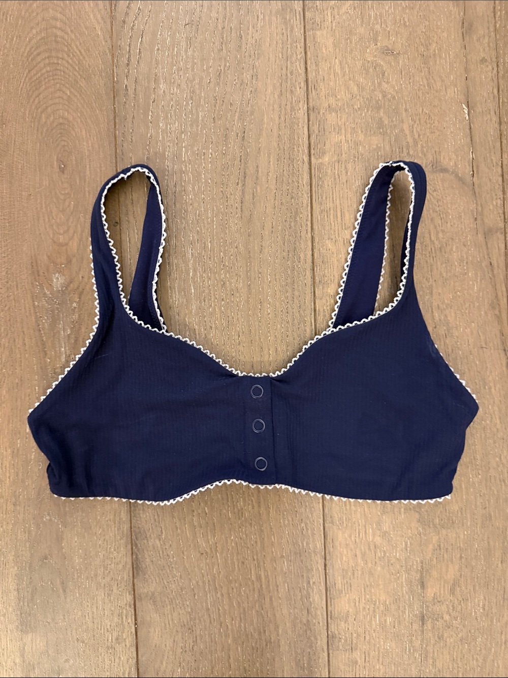OFFLINE by Aerie Picot Trim Sports Bra